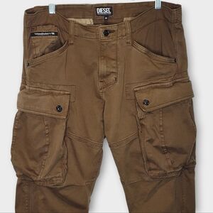 Diesel Cargo Chino Pants 34x30 Brown